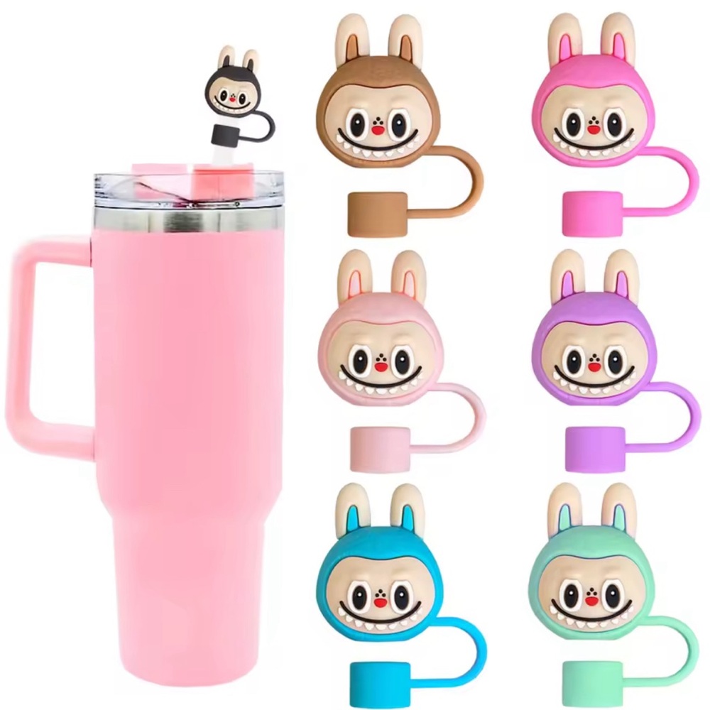 Labubu Straw Toppers - Picture 1 of 6